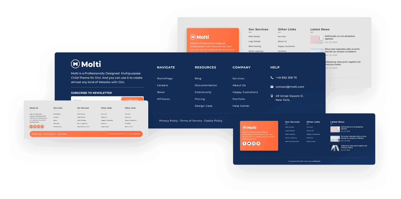 Footer Designs